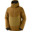 SALOMON SNOWSHELTER JKT M BRONZE BROWN/CUMIN/HEA 22