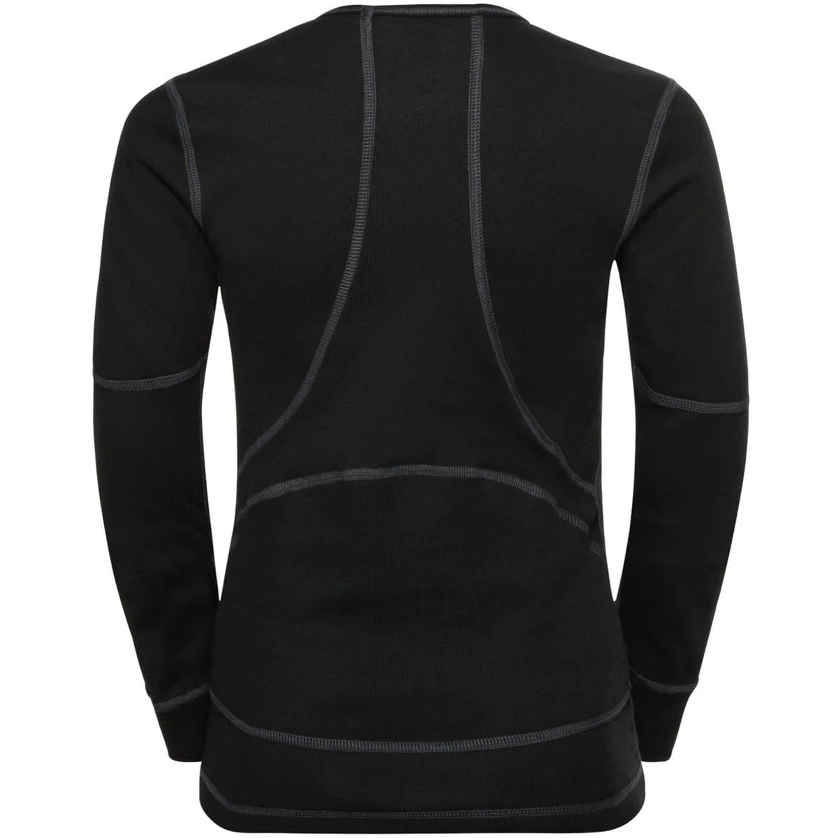 ODLO T-SHIRT ML ACTIVE X-WARM JR BLACK 23 – Image 2