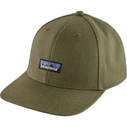PATAGONIA TIN SHED HAT LOGO FATIGUE GREEN 23