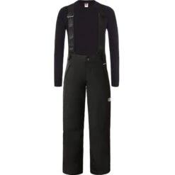 THE NORTH FACE Y SNOWQUEST SUSPENDER PANT TNF BLACK 22