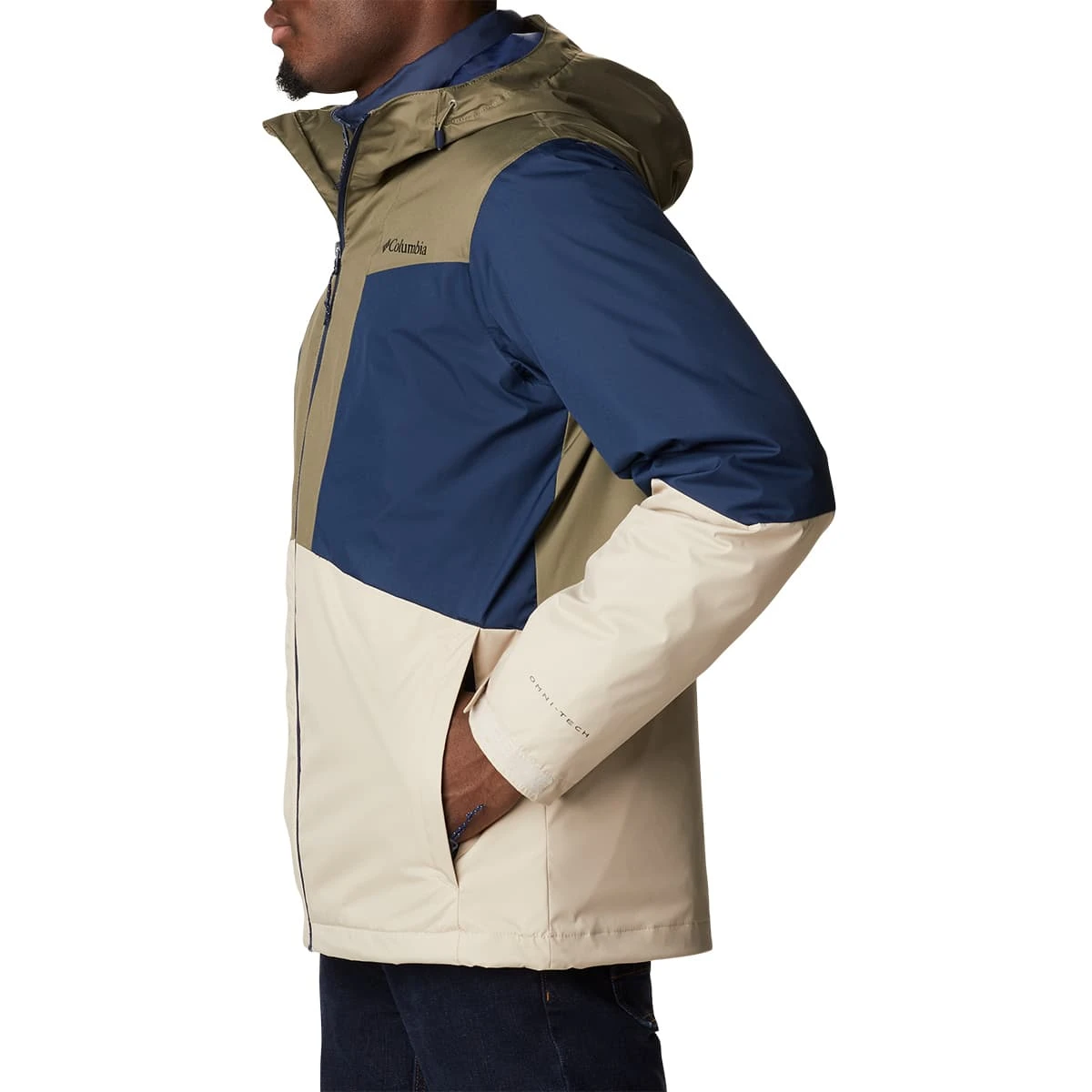 COLUMBIA WALLOWA PARK INTERCHANGE JKT ANT FOSSIL STONE GREEN, COLL NAVY 22 – Image 3