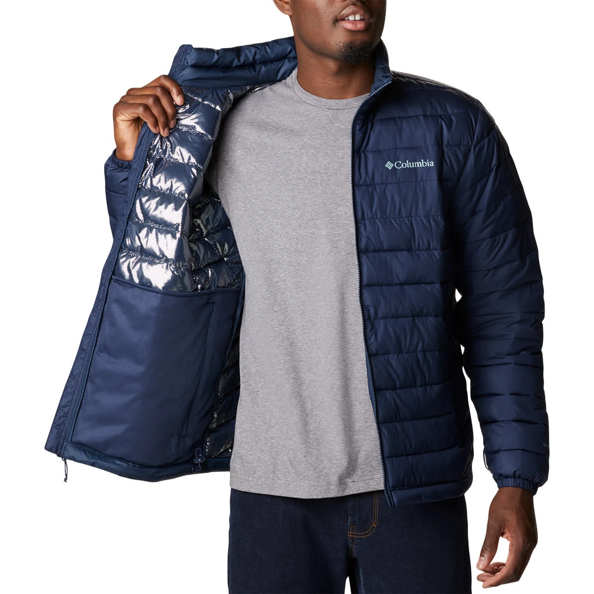 COLUMBIA WALLOWA PARK INTERCHANGE JKT ANT FOSSIL STONE GREEN, COLL NAVY 22 – Image 9