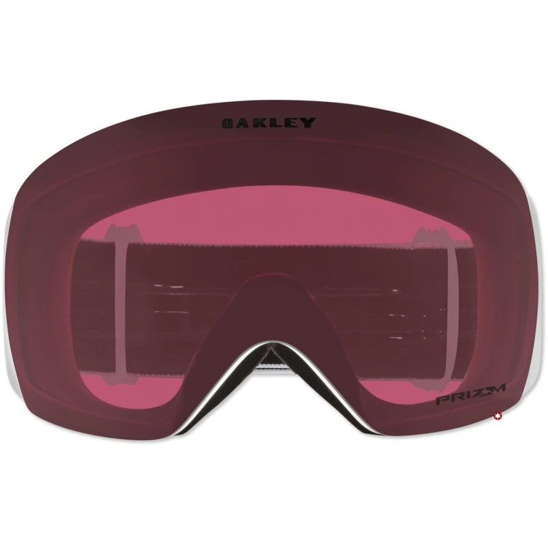 MASQUE OAKLEY FLIGHT DECK MATTE WHITE PRIZM GREY S3 – Image 2